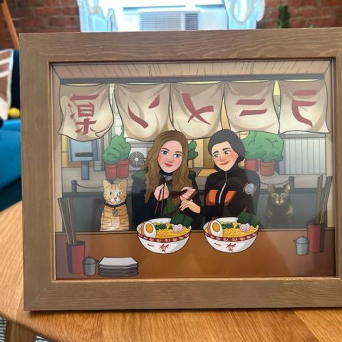 Customer photo review of Naruto-Style Restaurant Portrait