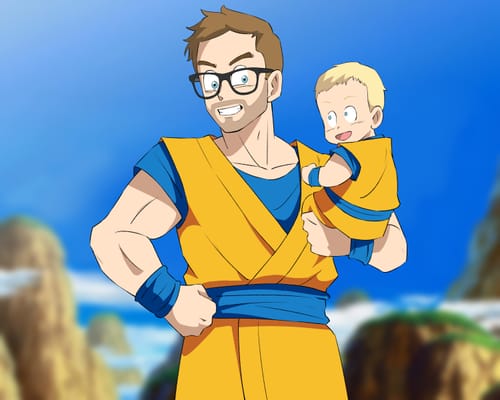 Customer photo review of Fully Custom Anime Portrait - Any Style