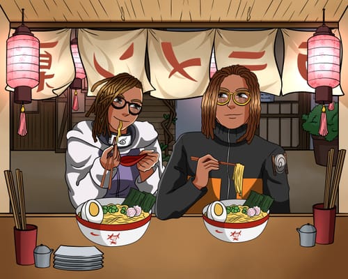 Customer photo review of Naruto-Style Restaurant Portrait